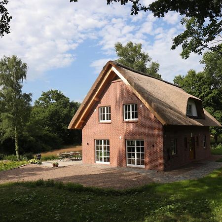 Reetdachhaus In Der Bremer Schweiz Buitenkant foto